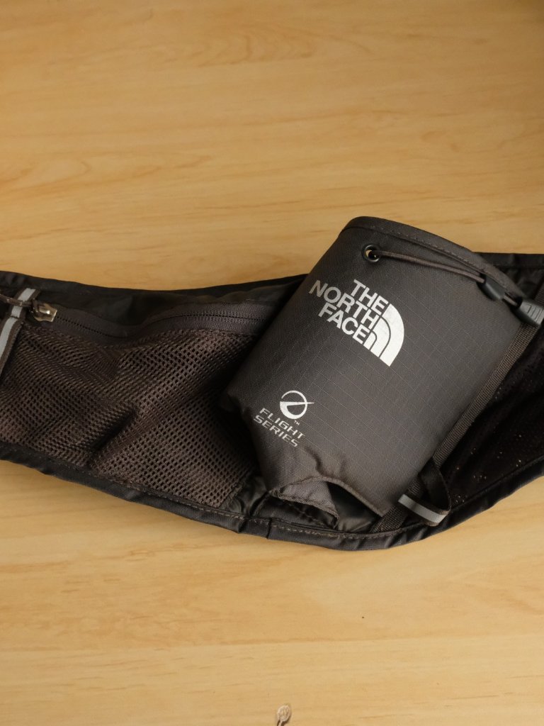 The North Face Flight Series Water Bottle Bag Gray Adjustable Lightweight